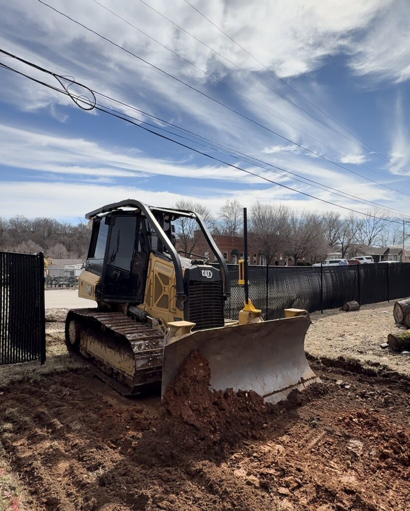 dozer grading